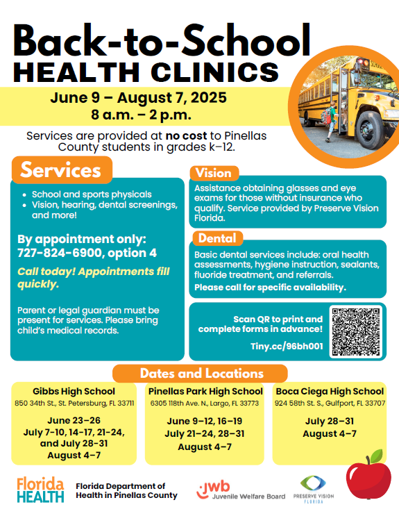 Back to School Health Clinics